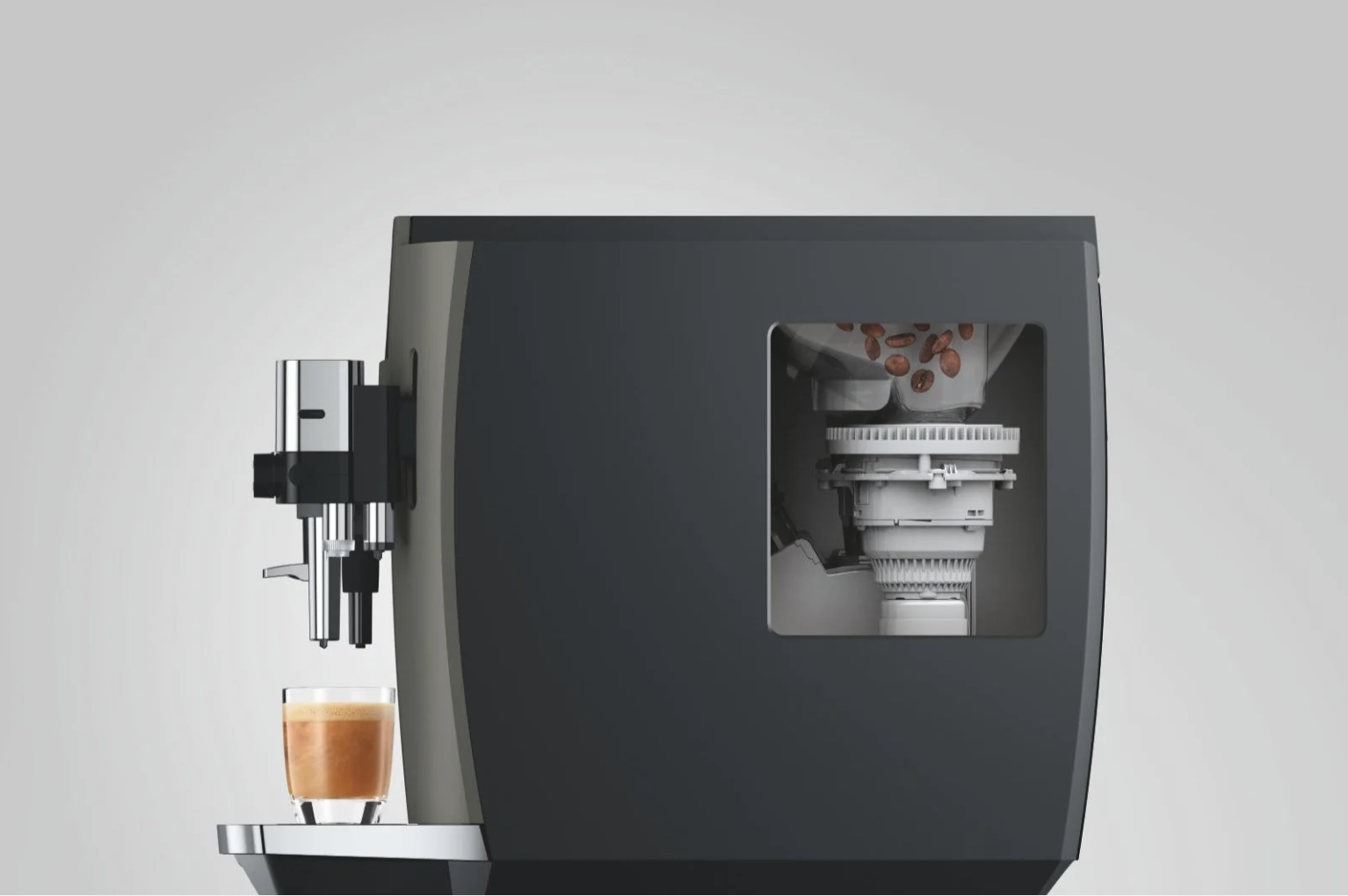 JURA(ユーラ) E8 Dark Inox 全自動エスプレッソマシンエスプレッソ